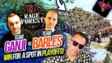 Ganji Team vs Barles Team RAGE FOREST 4 pure specialist #ageofempires2