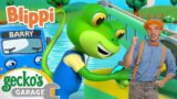 Gecko to the Rescue Song | Songs For Kids | Blippi & Geckos Garage