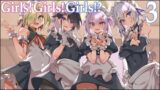 Girls! Girls! Girls!? (Visual Novel) – Part 3 – Scalded by a Customer, Website Revamp & Group Photo