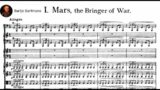 Gustav Holst – I. Mars (1914) from The Planets, Op. 32