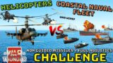 HELIS VS NAVAL COASTAL DEFENSE – Without Guided Missiles + Full Abilities – WAR THUNDER