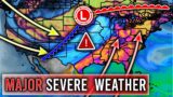 HUGE UPDATE: Major Severe Weather Outbreak Today & Next Week! BLIZZARD in the Northern Plains