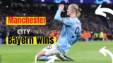 Haaland scores as Manchester City beats Bayern and advances to Champions League