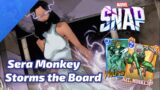 Hit Monkey Sera Storms the Board – Marvel SNAP Gameplay & Deck Highlight