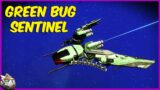 How To Find A Green Bug Sentinel Ship! No Man's Sky Interceptor Update