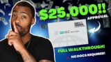 How To Get $25,000 In Business Credit With Navy Federal!