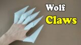 How To Make a Paper Wolf Claw – Paper Claws