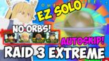 How to EZ Solo Raid 3 Exteme W/ FREE CODE UNIT! Universal Reduction Orb Guide ASTD