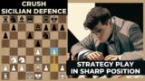 How to crush Sicilian Defence | Magnus Destroyed Sicilian Defence
