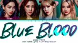 How would aespa sing ‘Blue Blood’ by IVE (Color Coded Lyrics + Line distribution)