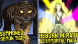 I Reincarnated As immortal Mage in ANCIENT Times and Subdued the Demon Tiger! | Manhwa recap