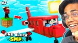 I Surprised MY FRIEND With a PLANE in Minecraft ONE BLOCK SMP | Part – 2