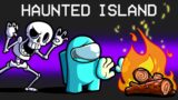 I Survived 100 Days in a Haunted Island in Among Us
