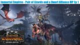 Immortal Empires – Pair of Lizards and a Dwarf Alliance MP Episode 1