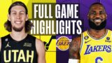 JAZZ at LAKERS | FULL GAME HIGHLIGHTS | April 9, 2023