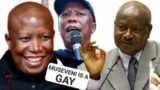 JULIUS MALEMA: “Yoweri Museveni he’s a Gay” He must leave Ugandan alone