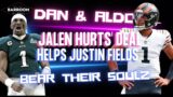 Jalen Hurts Deal Helps Justin Fields | Bear Their Soulz