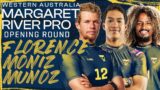 John John Florence, Seth Moniz, Carlos Munoz | Western Australia Margaret River Pro – Opening Round