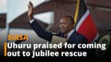 Jubilee supporters praise Uhuru for coming to the rescue of the party