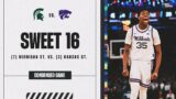 Kansas State vs. Michigan State – Sweet 16 NCAA tournament extended highlights