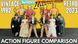 Kenner Indiana Jones Action Figures: VINTAGE 1982 vs RETRO 2023 COMPARISON