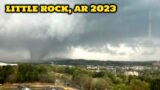 Little Rock, Arkansas was devastated by a massive tornado! A tornado outbreak on March 31