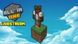 MODDED ONE BLOCK SKY BLOCK – Livestream – The Beginning!