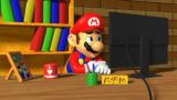 Mario Works an Office Job (Dog Collab 2)