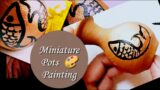 Miniature Terracotta Pots Painting Techniques / Easy DIY Decorative Vase #Terracotta #Painting #art
