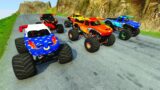 Monster Jam INSANE vs DOWN OF DEATH in BeamNG.Drive