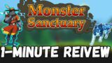 Monster Sanctuary 1-Minute Review! | Is Monster Sanctuary WORTH PLAYING after 2 years?
