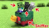 Monster School : Baby Adventure – Episode 1: Finding Sniffer – Minecraft Animation