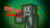 My ping was through the roof in Minecraft DROPPER! (w/Buggz456)