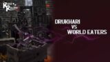 *NEW* BALANCE DATASLATE + Drukahri vs World Eaters 2000pts Warhammer 40K Battle Report – AOO