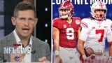 NFL LIVE | Dan Orlovsky breaks down the ideal schemes for Top Draft QBs: #1.Bryce Young #2.CJ Stroud