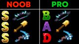 NOOB VS PROS: Ranking Every Sword in Hypixel Skyblock