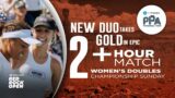 New Duo Competes in 2+ Hour Match for the Gold at Red Rock