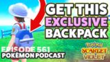 New Limited-Time Backpack & New Pokemon in the Anime | Podcast