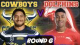 North Queensland Cowboys vs Redcliffe Dolphins | NRL ROUND 6 | Live Stream Commentary