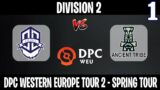 OLD G vs Ancient Tribe Game 1 | Bo3 | DPC WEU 2023 Spring Tour 2 Division 2 | Spotnet Dota 2