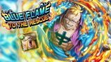 OPTC Queen vs Marco Monthly turtle Isle (Blue Flame to the Rescue)