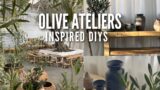 Olive Atelier Inspired DIYs – aged vessels, faux limestone sink, and faux terracotta dupes
