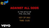 Phil Collins – Against All Odds (Karaoke EZ Sing)