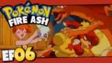 Pokemon Fire Ash Part 6 CHARIZARD VS BLAINE Fan Game Gameplay Walkthrough #Pokemon