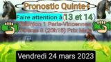 Pronostic Pmu 2 Base Du Jour R1C8 de Vendredi 24 mars 2023 Paris-Vincennes Prix Maia