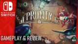 Pronty NINTENDO SWITCH GAMEPLAY AND REVIEW | BULLET HELL | METROIDVANIA | DUNGEON CRAWLER