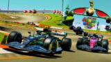 RACING F1 23 CARS AROUND MARIO KART TRACKS! – The F1 Mario Bros Cup