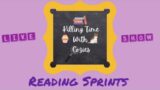 Reading sprints w/ Friends!
