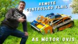 Remote Controlled Flail Mower on Tracks – The OVIS from AS Motor