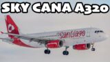 Return to Lessor! Sky Cana (Heston) Airbus A320 action in Montreal (YUL/CYUL)